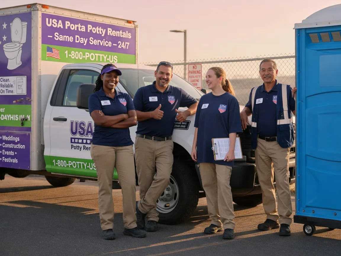 Porta Potty Rental company in Reddick, IL