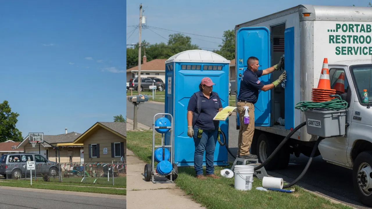 Portable Toilet Rental in Reddick, IL near me